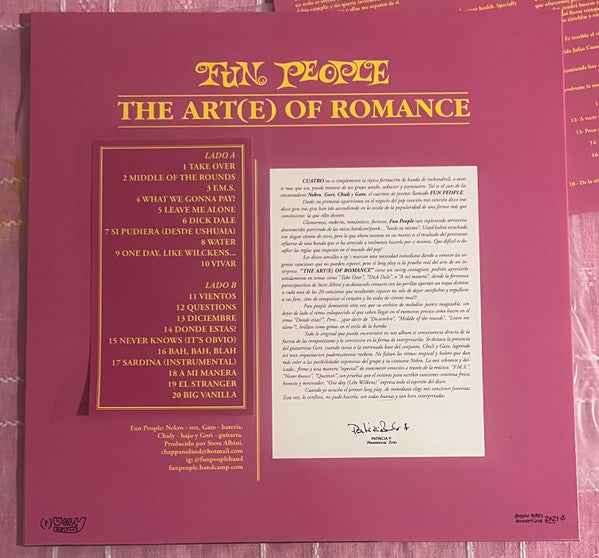 Fun People | The Art(e) of Romance