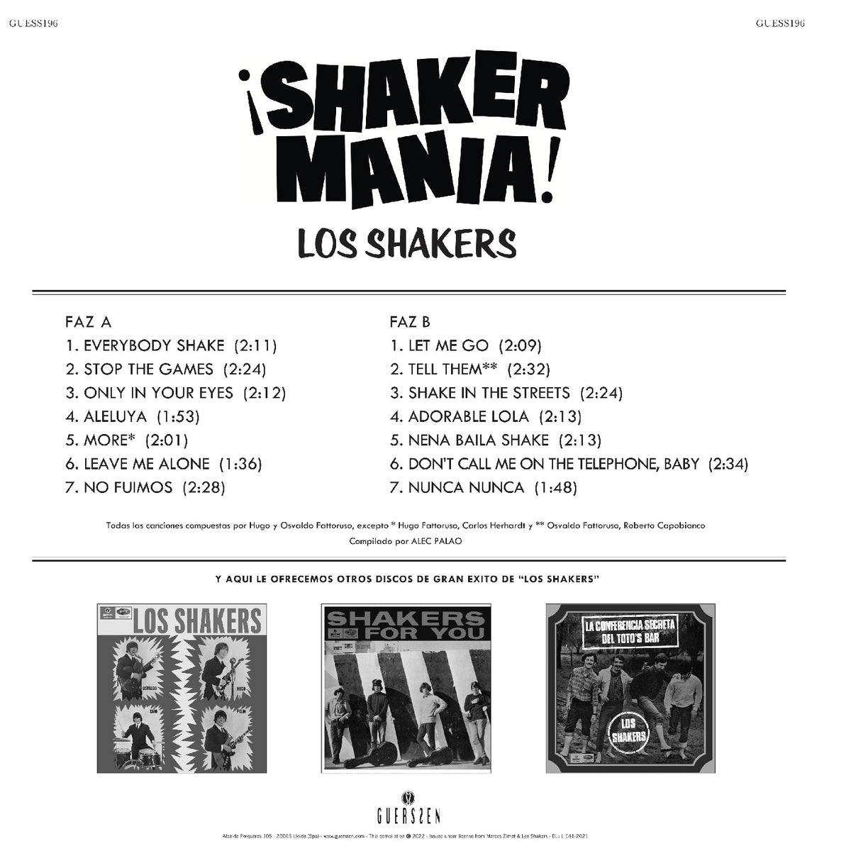 Los Shakers | Shaker Mania! | (2023)